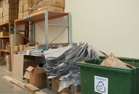 Main distribution warehouse